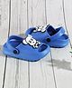 SHOES FOR JUNIORS Teddy Bear Applique Detailed With Sling Back Clogs - Blue