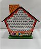AKN TOYS Wooden Home Money Bank Toy for kids- PACK OF 1- COLOR MAY VARY