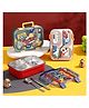 Elecart 700ML Leak-Proof Stainless Steel Kids Lunch Box | 3 Compartment BPA-Free Bento for School & Travel | Fun Lid & Clips (Random Design)