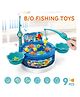 AKN TOYS Musical Fishing Game Toy with Rotating Fish Catching Game Magnetic Rotating Fishing Game, 2 Fishing Rods 9 Fishes 2 Fish Bowls  - PACK OF 1 - ( COLOR MAY VARY )