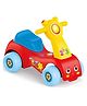 AKN TOYS Ride On - Playtool Baby Rider with Music , Backrest and Storage Box - for Boys and Girls - PACK OF 1 - ( COLOR MAY VARY )