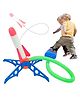 AKN TOYS Jump Rocket Launcher for Kids Outdoor Rocket Toy Super Excited- PACK OF 1- COLOR MAY VARY