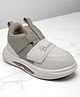 Lil Lollipop Colour Blocked Velcro Closure Shoes - Beige