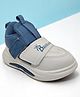 Lil Lollipop Colour Blocked Velcro Closure Shoes - Blue