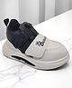 Lil Lollipop Colour Blocked Velcro Closure Shoes - Black