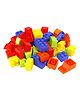 Hop N Play Educational  Blocks Set 111 Pieces Safe, Smooth Edges & Storage Bag Multicolour