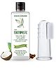 Coco Crush 100% Natural Liquid Toothpaste & Finger toothbrush-100ml