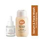 Vilvah Face Brightening Combo , Rice Milk infused Powder Face Wash & Brightening Serum (50ml+20ml)