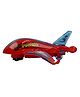 NEGOCIO Bump & Go Ultimate Spiderman Aircraft Plane toy with lights & sound for kids- PACK OF 1- COLOR MAY VARY