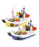 NEGOCIO Gogo Fishing Game Toys For Kids Magnetic Fish Catching Game Toy Spray Corsair And Music Fun Engaging Kids Toys- PACK OF 1- COLOR MAY VARY