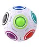 NEGOCIO Creative Stress Reliever Puzzle Brain Magic Ball rainbow Ball Magic Cube Exercise Finger Memory Puzzle Toy- PACK OF 1- COLOR MAY VARY