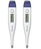 Dr. Odin ODT 311 Digital Thermometer for Precise Temperature Monitoring in Celsius & Fahrenheit - Fast, Accurate, Water Resistant & Family-Friendly (White & Blue)- pack of 3