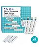 Dr. Odin AC-307 (GDH-FAD) Blood Glucose Test Strips, For Self Testing Sugar Levels With GDH-FAD Monitoring Machine (25 Count)