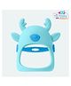 The Cheeky Kidzz Baby Soft Silicone Glove Cartoon Ear Shape Anti Drop Chewing Soothing Mitten Teethers Hand Pacifier Teething BPA Free (BLUE)