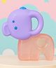 The Cheeky Kidzz Baby Water Filled Cooling Teething Cute Elephant Shape Print Oral Dental Care and Easy to Grip Teether BPA Free(PINK)