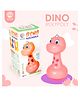 Ratnas Dino Roly Poly Toy - Pink