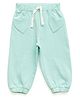 JusCubs Cotton Knit Heart Patch Detailed Pajama - Green