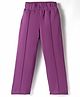 Kookie Kids Knit Full Length Wide Leg Solid Lounge Pant - Lavender