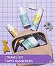 Little Rituals Mini Travel Kit with Cosmetic Pouch Bag With Sunscreen - 50 ml & 110 g
