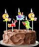 Funcart Jungle Animal Theme Cake Topper Candle - Pack of 5
