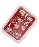 Little Surprise Box 5 Sections Fairy Print Kids Lunch Box - Peach