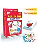 Little Berry All in One Flash Cards for Kids (English - Hindi): 72 Bilingual Flashcards