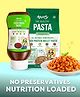 Troovy High Protein Millet Macaroni Pasta with Pizza Pasta sauce | All natural ingredients | Protein & Iron rich | Slow dried | High Fiber | No Preservatives | No Maida | No Junk - 425 g