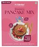 Pro To Grow Fitbhim Strawberry Pancake Mix 250g | Enriched with Bhim Banana Gluten Free Mix with High Protein & Fiber | No Refined Sugar | Healthy Breakfast Mix for Kids & Adults
