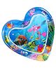 AKN TOYS Heart Shape Water Baby Play Mat Toys Inflatable Fun Activity Play Mat For Baby(heart Shape)- pack of 1 - ( color may vary )
