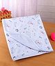 Simply Terry Knit Towel with Space Theme Print L 85 x B 85 cm - Light Blue