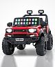 Baybee Rover Pro 4×4 Battery Operated Jeep for Kids, Ride on Toy Car with RGB Windshield Light & Music | Baby Big Battery Car | Electric Jeep Car for Kids to Drive 2 to 6 Years (Painted Red)