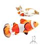 Kidology Floppy Wiggle Clownfish Soft Toy Length 28 cm