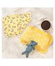 SuperBottoms Muslin Cover Mustard Seed Pillow for Baby 0-6 Months | Zip Closure | Rai Pillow for Newborns with extra Pillow Cover