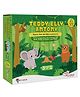 Popcorn Games & Puzzles Teddy Elly Antony Jungle Fun Board Game for Kids Ages 3+| Match, Pick & Get Wild | Includes Spinner, Tiles & Jungle Buddies Pouch