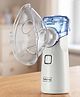 Babyhug Portable Mesh Nebulizer Machine| Handheld Low-Noise Nebulizer for Kids & Adults| Adult Mask, Child Mask & Mouthpiece| Home & Travel Use| Battery & USB Operation
