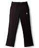 Pine Kids Knit Full Length Solid Color Leggings - Black