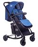 Mee Mee 2 in 1 Baby Stroller with Rocker For 0-3 Years | Extra Storage | 3 Level Adjustable Large Canopy | Comfortable Footrest | 3 Seating Positions and | 360 Swivel Wheel Storage Basket (Blue)