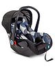 Mee Mee 4-in-1 Infant/Baby Car Seat & Carry Cot with Canopy, Convertible to Car seat, Rocking Chair, Carry Cot & Feeding Chair, 0 to 15 Months | Weight Capacity Upto 13 Kgs (Black)