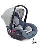 Mee Mee 4-in-1 Infant/Baby Car Seat & Carry Cot with Canopy, Convertible to Car seat, Rocking Chair, Carry Cot & Feeding Chair, 0 to 15 Months | Weight Capacity Upto 13 Kgs (Grey)