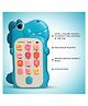 Planet of Toys Dinosaur Telephone Toy for Kids  Mini Dinosaur Phone Toy with Multiple Animal Sounds & Music | Educational Mobile Toy Telephone for Boys & Preschool Toddlers - Color may vary