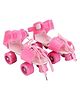 FUNVERSE Adjustable Inline Roller Skates for Kids Girls Age 515 | Beginner-Friendly Skating Shoes with Front Brake & Polyurethane Wheels | Skates for Boys & Girls 4+ Years (Pink, Size 515 UK)