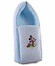 Babyhug Disney 3in1 Bubble Carry Nest Sleeping Bag Mickey Mouse Applique Blue| Soft & Cozy| Snug Fit| Light Weight| Easy to Carry| Travel Friendly| Easy Zipper Closure| New Born Gifting| Boys & Girls