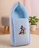 Babyhug Disney 3in1 Bubble Carry Nest Sleeping Bag Mickey Mouse Applique Blue| Soft & Cozy| Snug Fit| Light Weight| Easy to Carry| Travel Friendly| Easy Zipper Closure| New Born Gifting| Boys & Girls