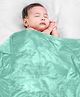 Babyhug Super Soft Coral Fleece Baby Blanket  Turquoise| UltraSoft, Lightweight Breathable Blanket For Newborns & Toddlers| Warm, Hypoallergenic & Machine Washable For All-Season Comfort| Quick Dry