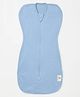 Cocoon Care Bamboo Arms Up Swaddle Pod For Babies 0-1M Blue