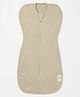 Cocoon Care Bamboo Arms Up Swaddle Pod For Babies 0-1M Brown