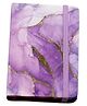 Rushabh Novelty Notebook 5701-21 Purple Marble design 80-Pages Ruled