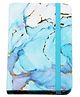 Rushabh Novelty Notebook 5701-21 Blue Marble design 80-Pages Ruled