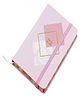 Rushabh Novelty Notebook 5701-6 Pink Marble Pastel 80-Pages Ruled