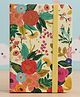 Rushabh Novelty Notebook 5701-16 Yellow1 Flowers 80-Pages Ruled